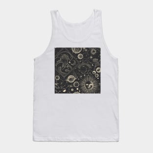 A sketch of the Solar System Tank Top